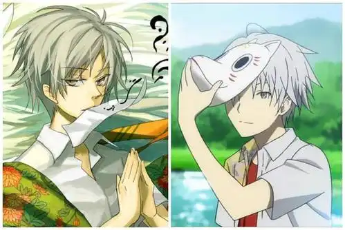 两个暖男夏目贵志是《夏目友人帐》的男主角,由于继承了外祖母夏目