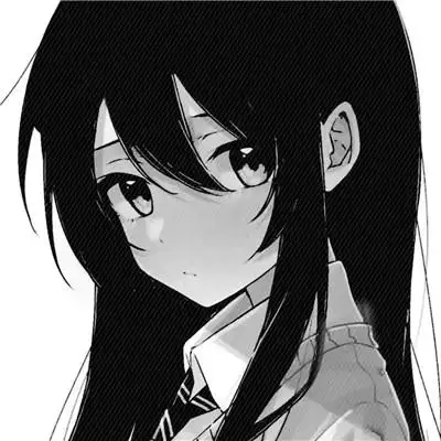 ins黑白动漫女头