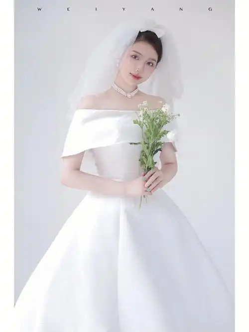 韩系婚纱照单人婚纱69