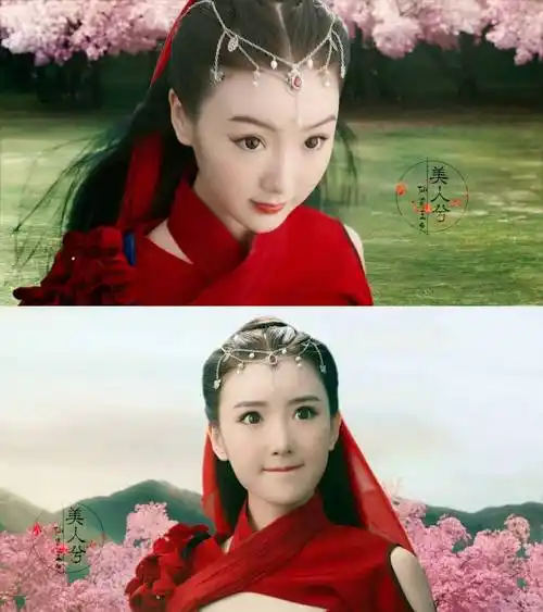 毛晓彤#美人兮仙姿玉色#《微微一笑很倾城》【二喜】