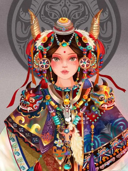 十二生肖拟人牛