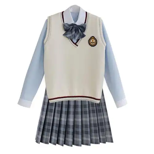 涵素诗jk学生校服套装情侣 秋冬dk学生装制服学院风班服演出日系