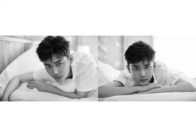 instyle大明星#@熊梓淇今日释出一组黑白写真~ 假酒少年一旦正经评创