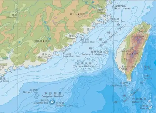 台湾海峡连发地震震感强烈