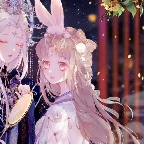 两人闺蜜头像古风唯美动漫 动漫头像图片大全 -【爱个性】