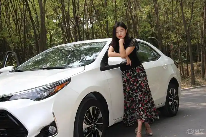 雷凌提车作业你好雷凌在森林公园晒媳妇大片