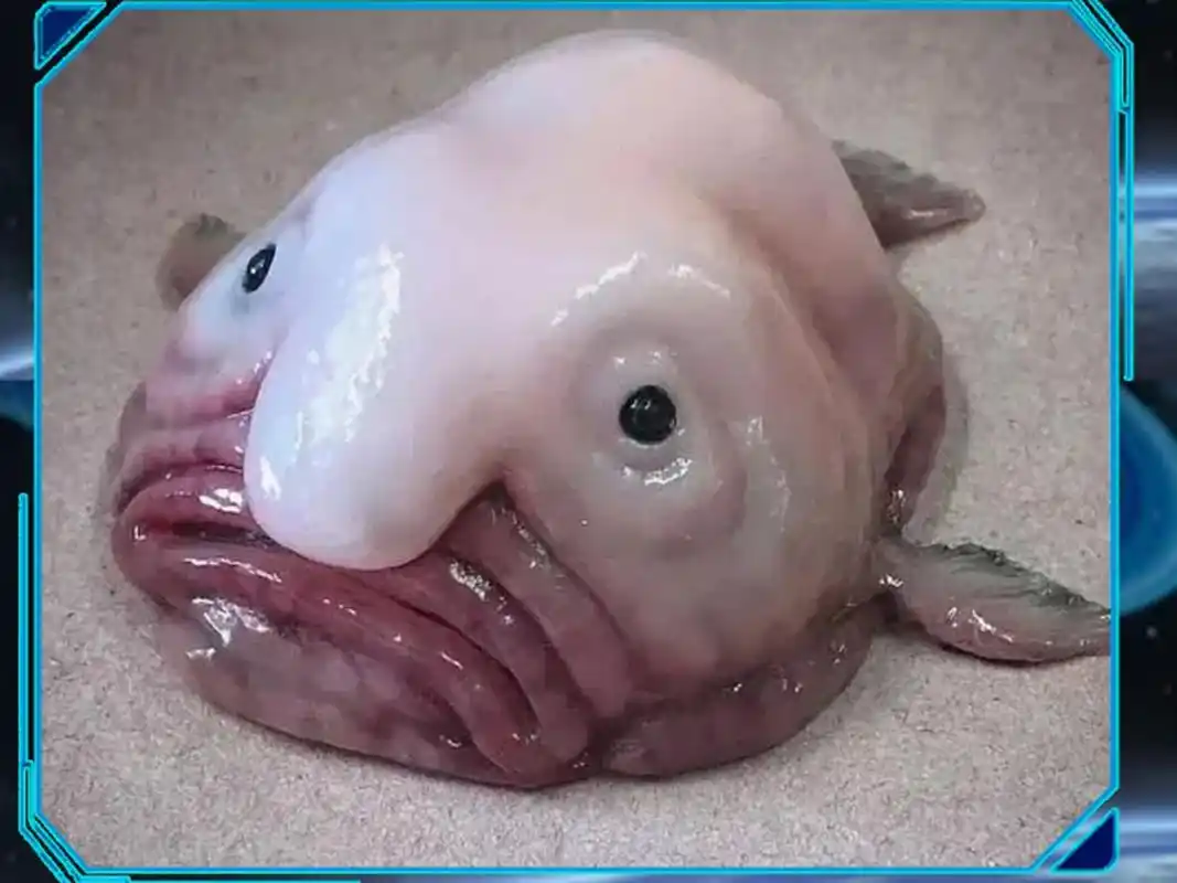 世界上最丑的动物,丑哭了 水滴鱼 水滴鱼真实长得又丑又恶心让人不敢