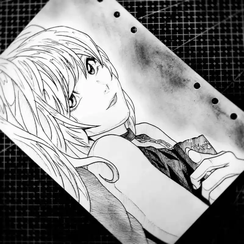 "#手绘 #动漫 #临摹 #弥海砂 - 抖音
