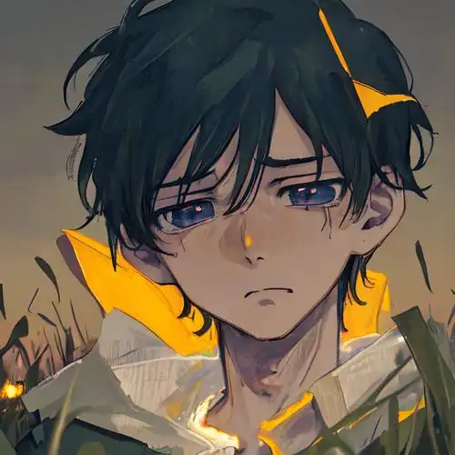 抑郁男头像动漫