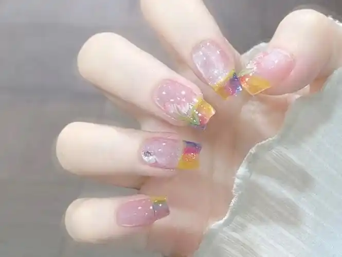 夏日限定小花猫眼美甲97#让我看看谁还不会秀美甲