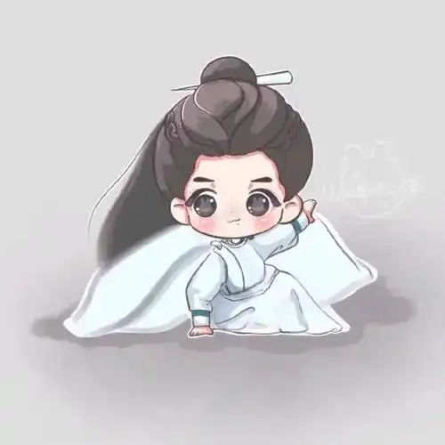 玉骨遥肖战 #q版 小影子又来了 #图片来自网络 如有侵 - 抖音