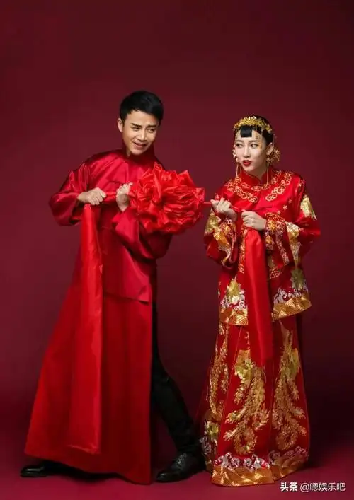 张杰谢娜的婚纱照娱乐圈明星的最美婚纱照