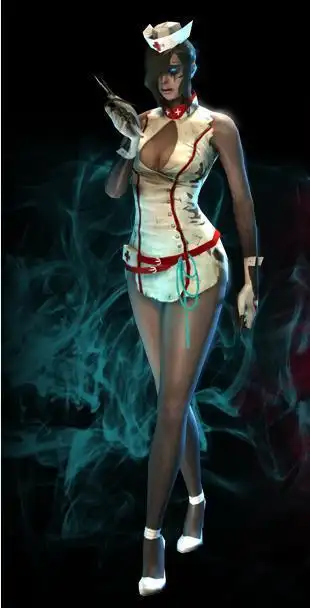 即将cf中要出现生化模式女角色哦