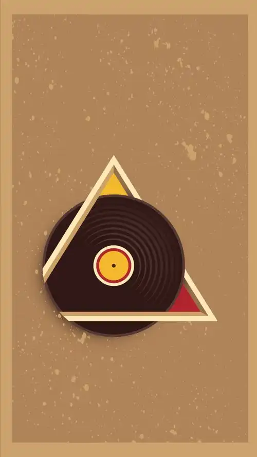 复古唱片海报设计