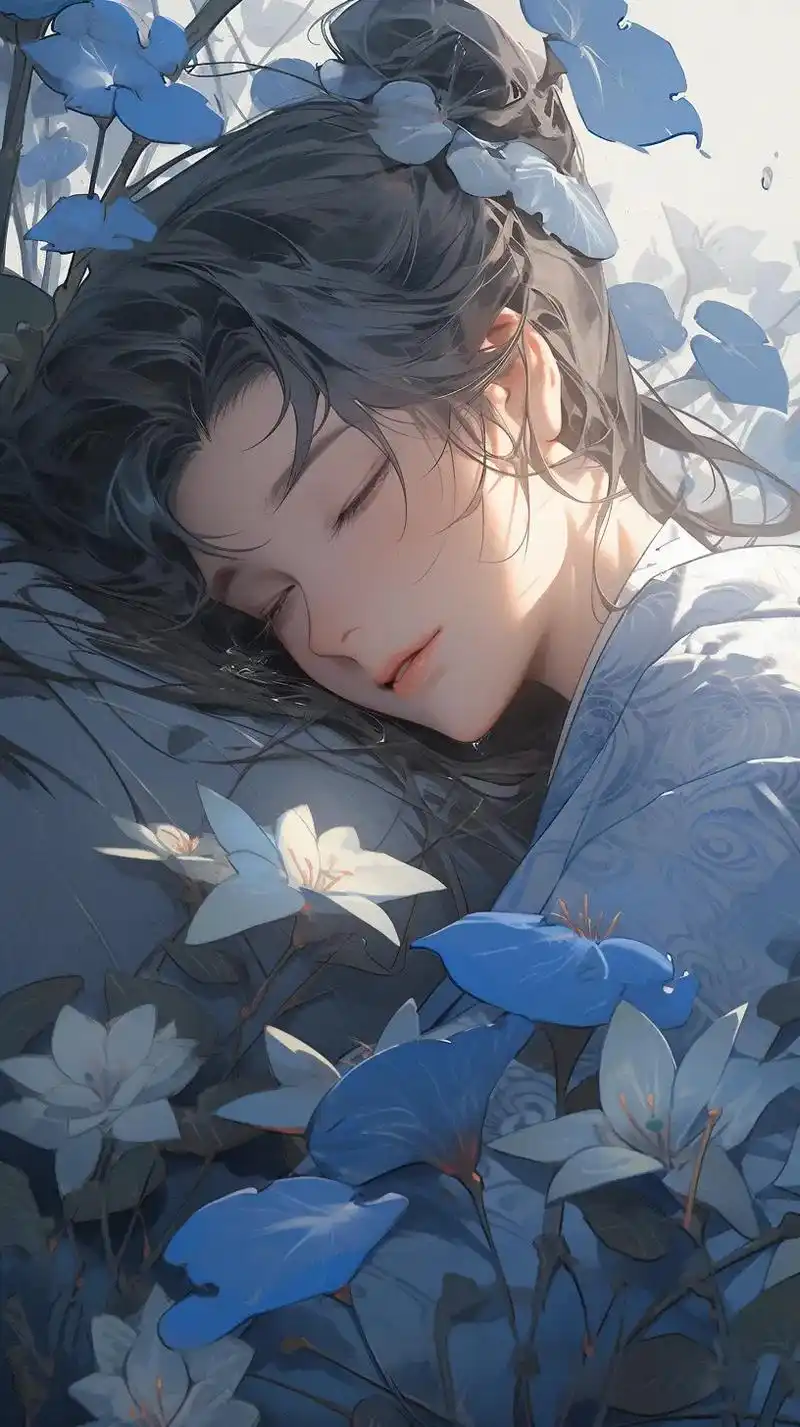 今日壁纸,国风美少年.#古风 #国风古韵 #二次元 #手机壁 - 抖音