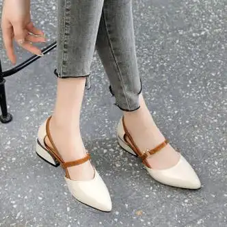 鞋靴>时尚女鞋>女士单鞋>女士船鞋>waitawait>waitawait半根女士皮鞋