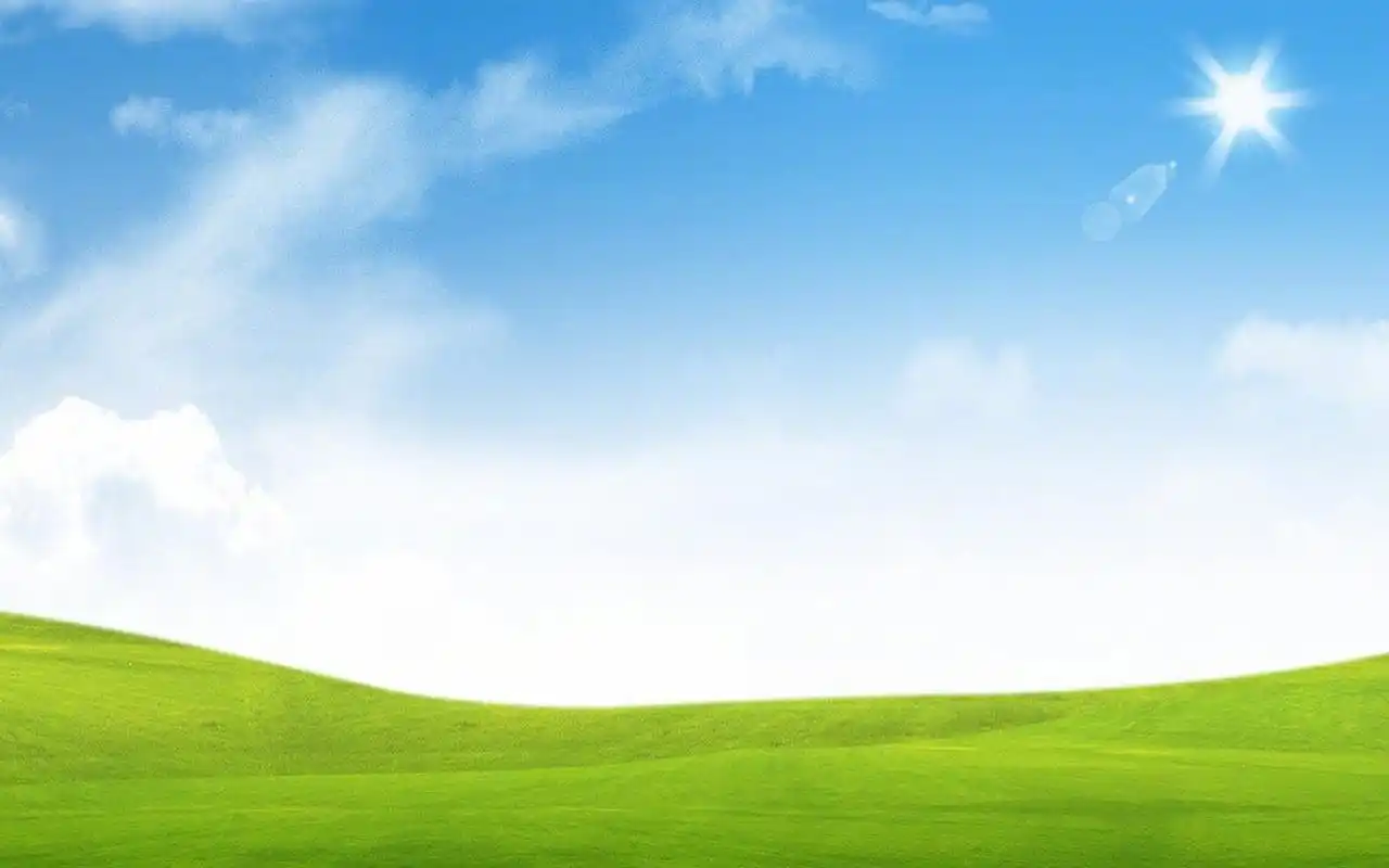 清新护眼绿色草地风景图片桌面壁纸~~分享一组清新护眼自然风光图片壁