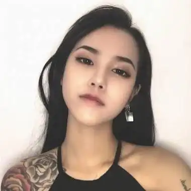 社会女生纹身抽烟头像2021最新美女纹身霸气头像