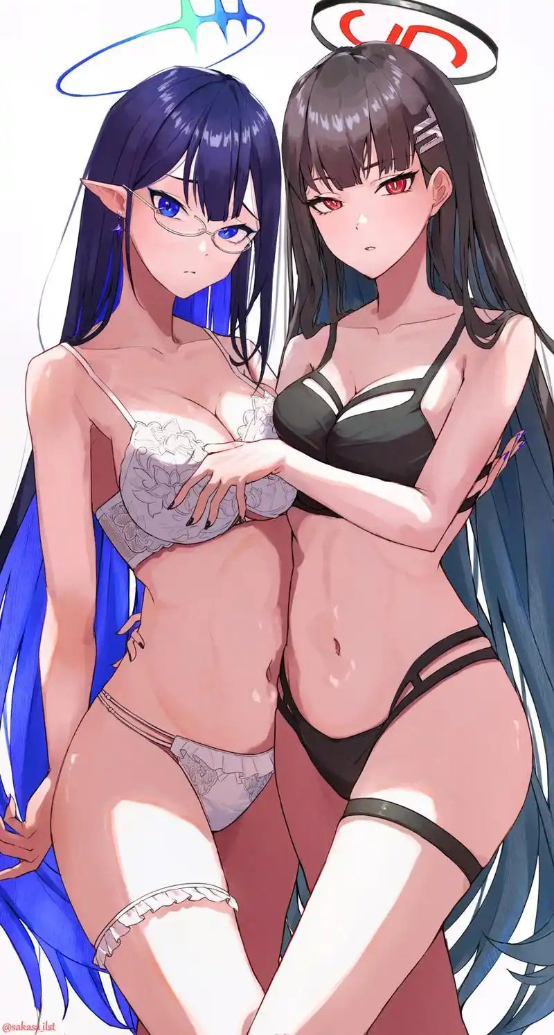 泳装系列壁纸.#动漫 #插画 #二次元 #唯美意境 - 抖音