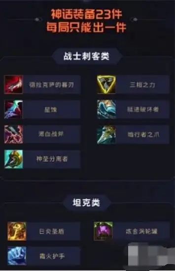 lol英雄联盟s11新装备介绍大全s11赛季增加了哪些新装备