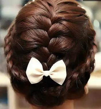 化妆盘发两用头模 模特头 练习头 教习头 假人头 全真发头模 假发图片