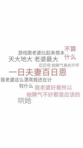 手机壁纸爱老婆