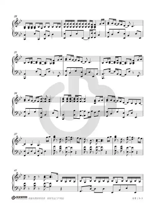 邓紫棋—《句号》钢琴版钢琴谱-邓紫棋句号钢琴谱-环球钢琴网