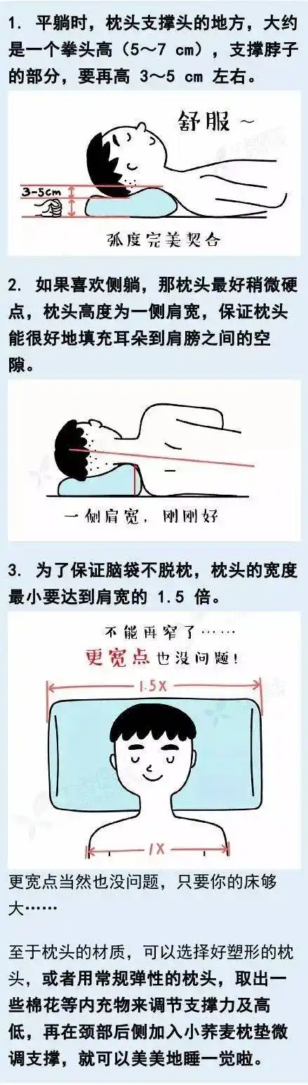请检查你家枕头,可能一直都没枕对!睡不好还伤颈椎