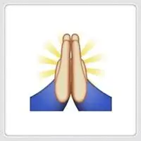 女生双手合十头像_微信头像图片大全