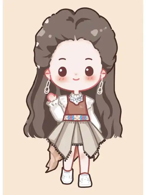 奔跑吧angelababy  #寻找小红书绘画大神  #约稿  #q版  #q版人物