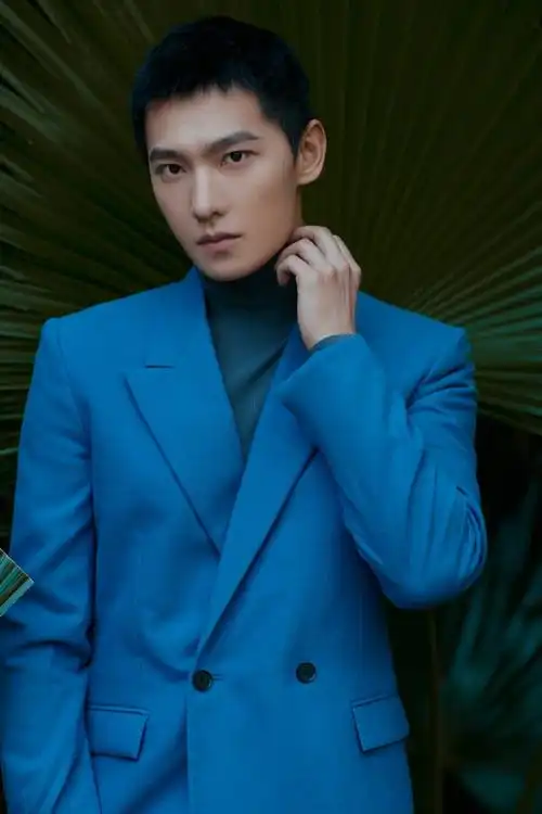 芭男星期衣##杨洋经典蓝西装