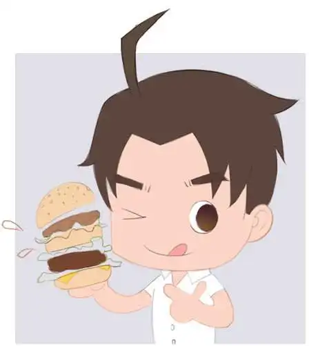 《q版真人头像5 王力宏-绘画过程》cg插画教程