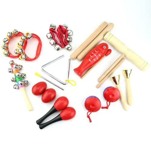 奥尔夫早教音乐教具儿童打击乐器套装组合幼儿园启蒙打击乐器