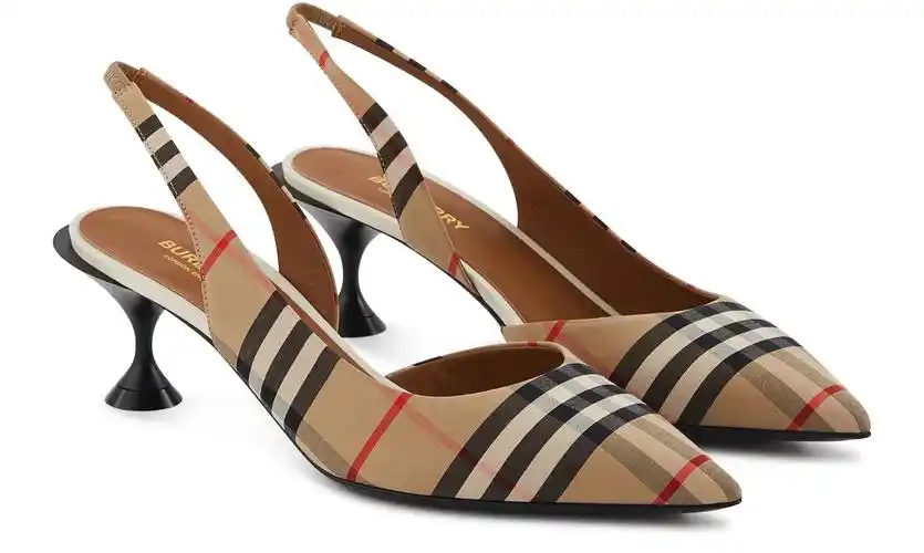 【包邮包税】 burberry 21年春夏 女士 高跟鞋 burdm626bei