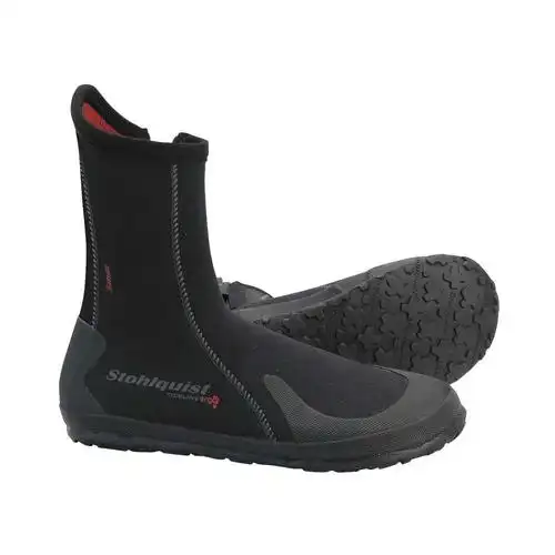 专业水域救援靴救援作业靴氯丁橡胶防水靴