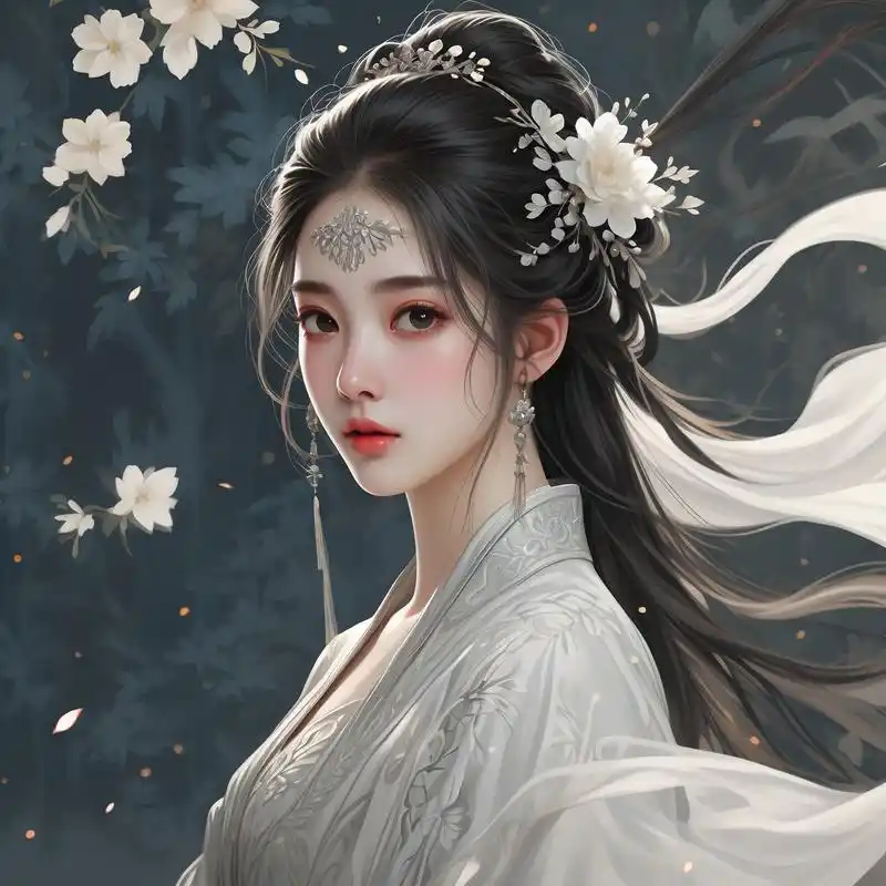 仙气清冷女子古风头像91谁不爱呢91 这组古风仙气女子头像,清冷感