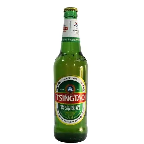 12瓶特产青岛啤酒二厂大瓶经典箱装山东青岛直邮10度500ml