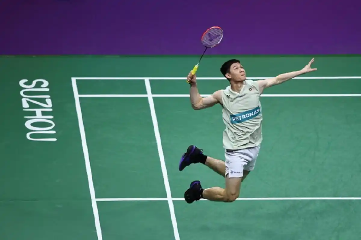 2023年苏迪曼杯# 辣子鸡的暴力跳杀,这打身上不得亲一块紫一块[嘻嘻]