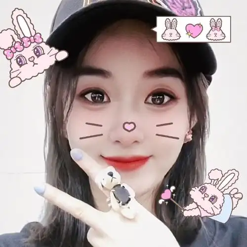 一组头像可可爱爱,充满期待#赵丽颖