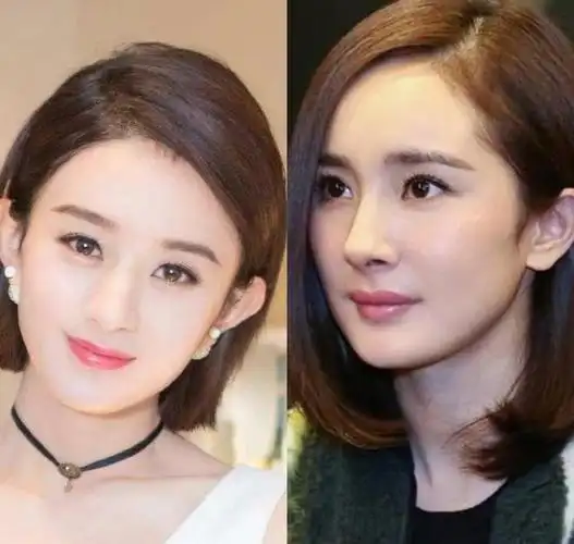 当36岁的赵丽颖遇上37岁的杨幂我才彻底明白美人在骨不在皮