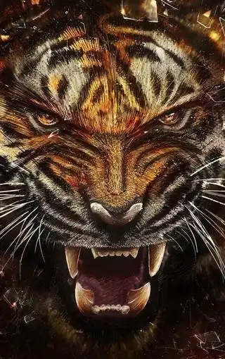 霸气老虎酷图壁纸