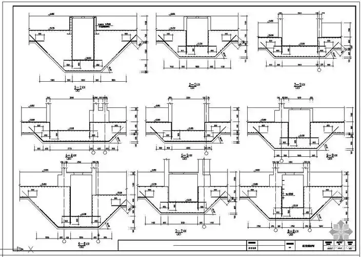 某筏板基础底板配筋节点构造详图