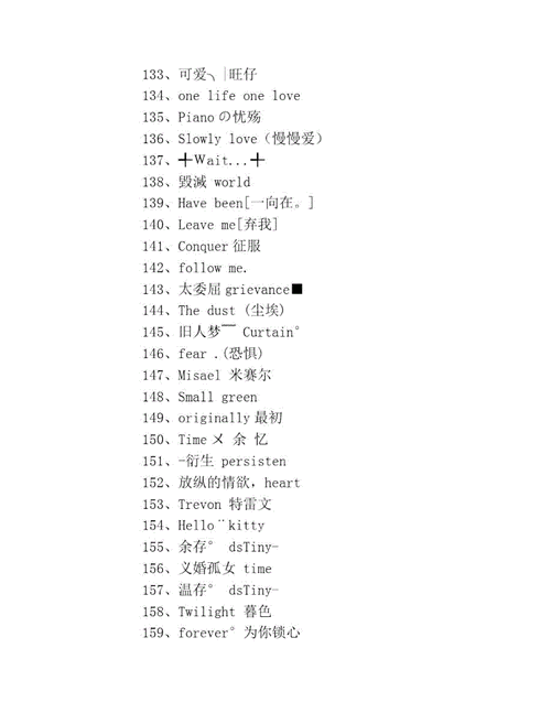 2020最火英文网名.docx 38页