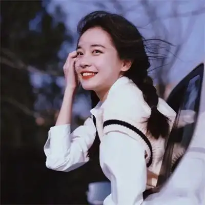 神仙复古怀旧港风高清女头合集 2022抖音火爆复古风真人女头_女生头像