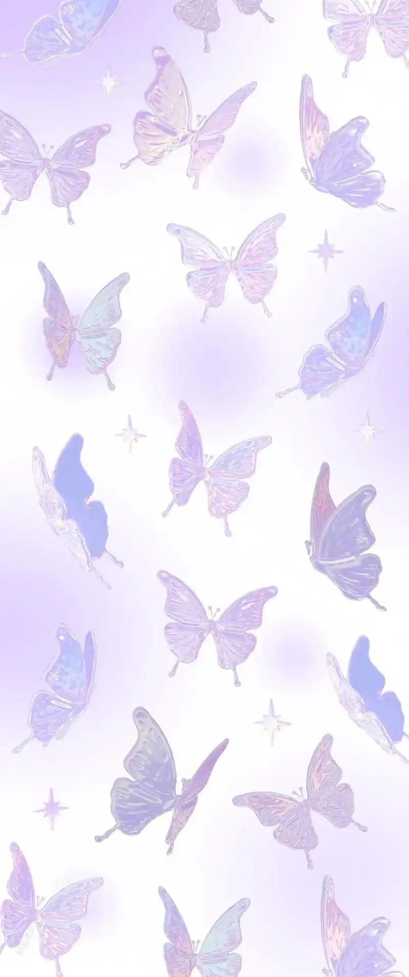 蝴蝶0378019692.梦幻蝴蝶原创壁纸分享/y2k闪闪少女 - 抖音