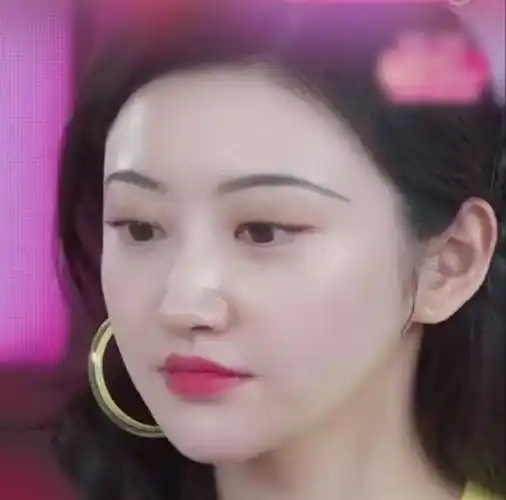 景甜在网红出镜间当场卸妆,看到她的素颜状态后,确定有32岁_皮肤_什么