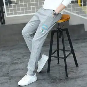 青少年男生休闲裤15-16岁秋季图片