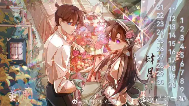 执子之手,与子偕老 新兰only[温暖]#名侦探柯南# #工藤新一# #毛利兰