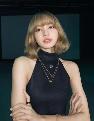 韩国女团blackpink成员lisa昨天在官方sns留言"blackpink→←blink