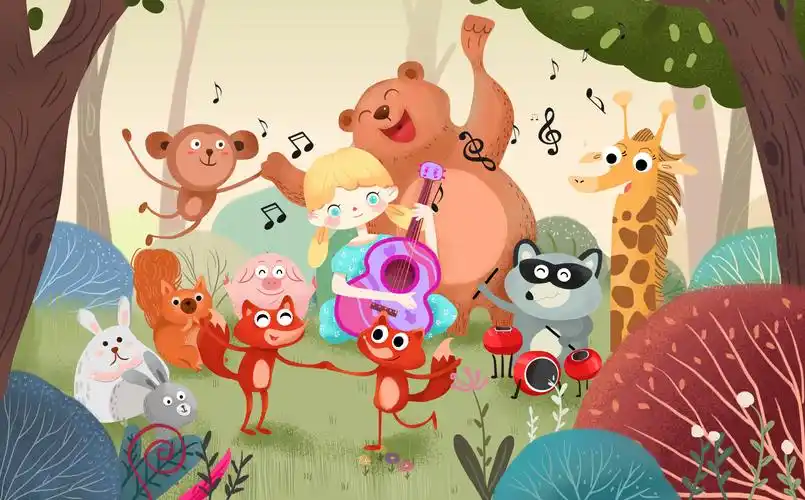 笑语儿童绘本森林音乐会